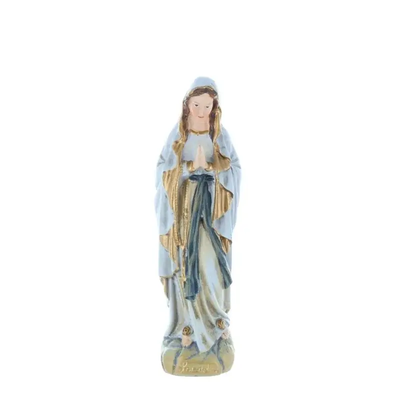 Statue Vierge Marie 13 cm style antique en résine