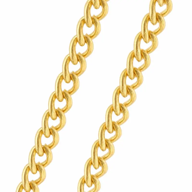 Chaîne métal doré 50 cm