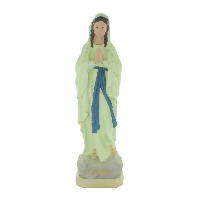Statue lumineuse Notre Dame de Lourdes 50cm en résine