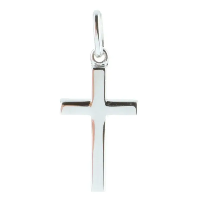 Pendentif croix Argent sobre