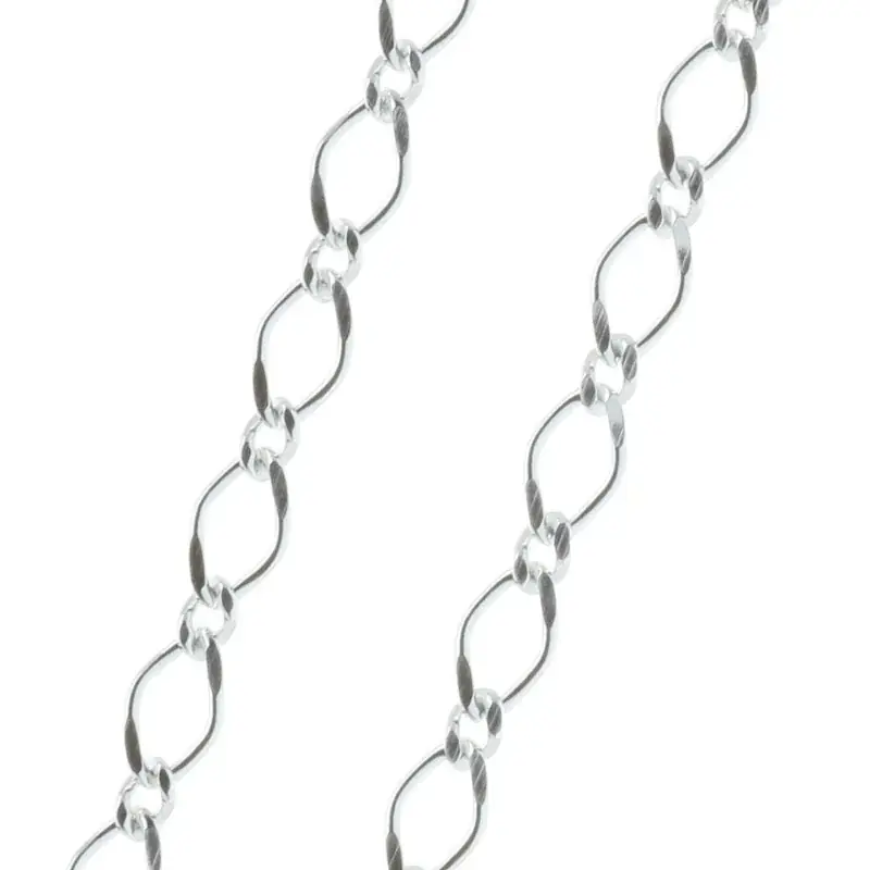 Chaîne Argent maille figaro 45 cm