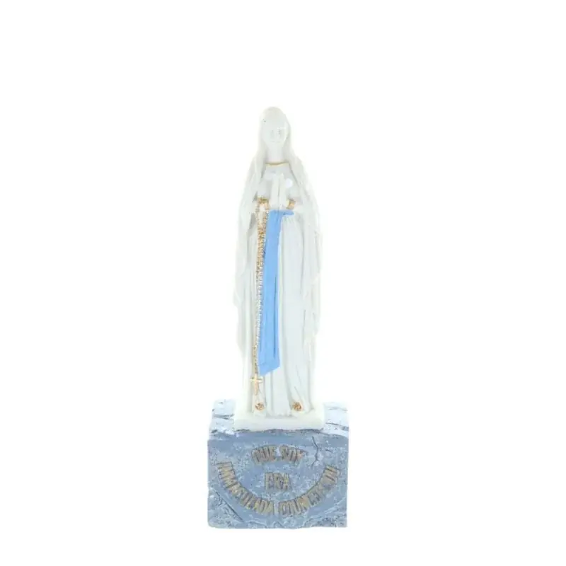 Statue de l'Immaculée Conception de Lourdes 18cm