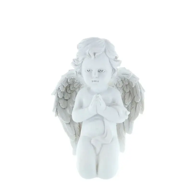 Statue Ange priant à genoux 14cm
