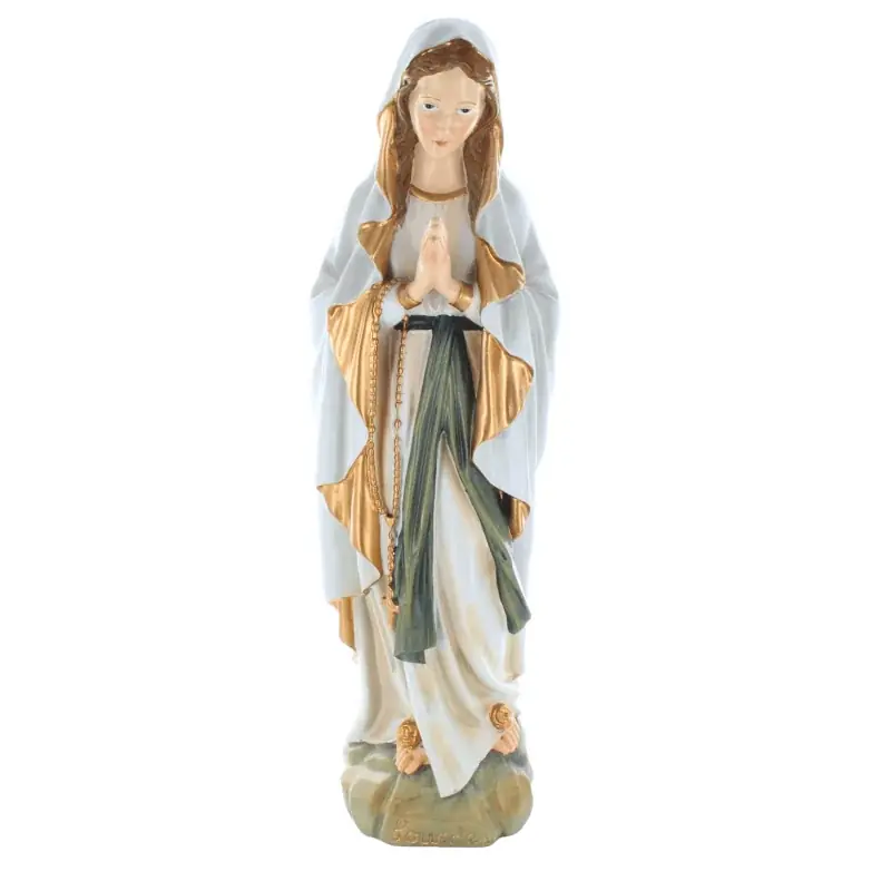 Statue de la Vierge Marie en résine style antique 60cm
