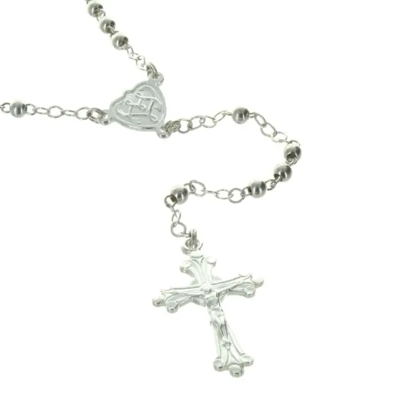 Chapelet de Lourdes en Argent et grains de 3,5mm