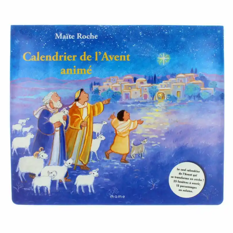 Calendrier de l'Avent animé de Maïté Roche avec un livret