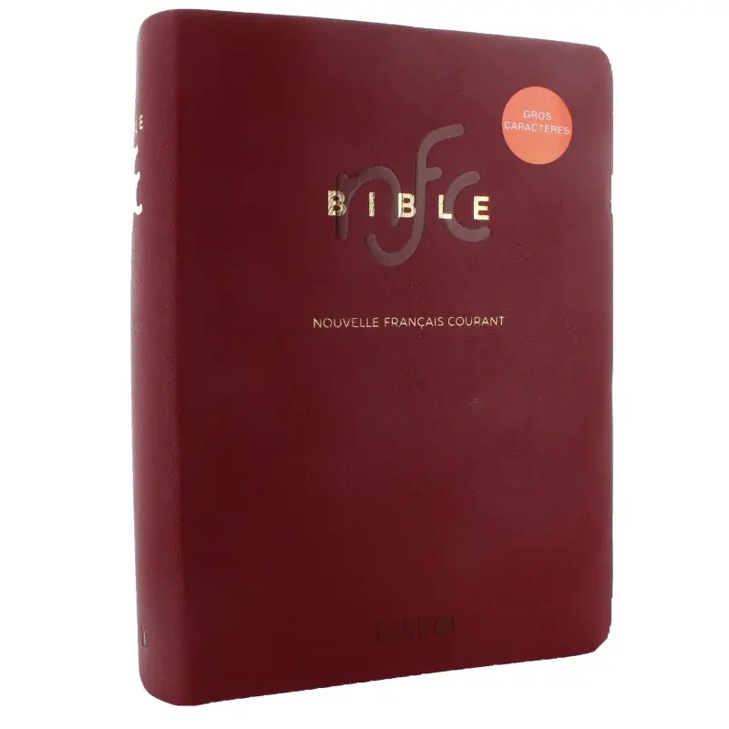 Bible nouvelle en français courant, gros caractères