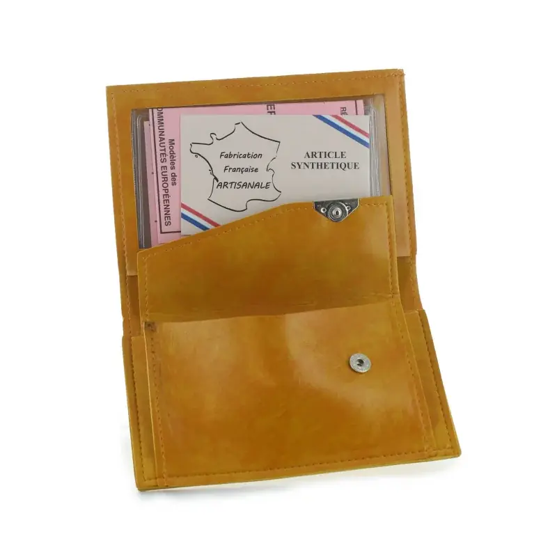 Portefeuille en cuir de Lourdes Simple