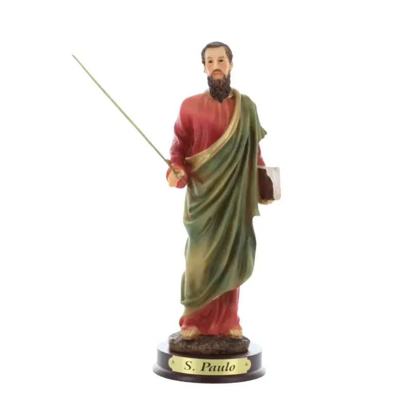 Statue Saint Paul en résine 22cm