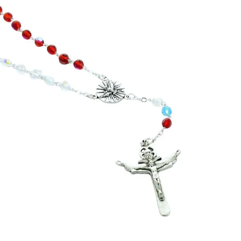 Chapelet de la Sainte trinité en verre