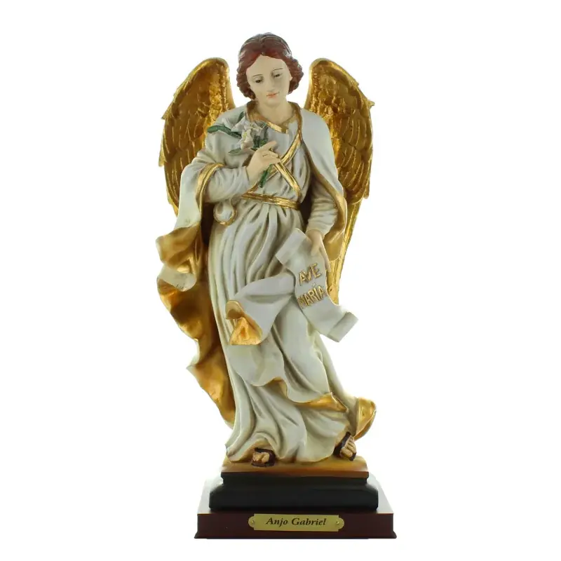 Statue en résine de l'Ange Gabriel 30cm