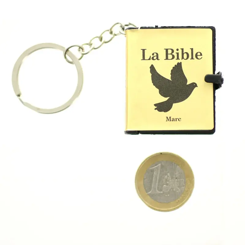 Bible Catholique Mini format Porte-clé