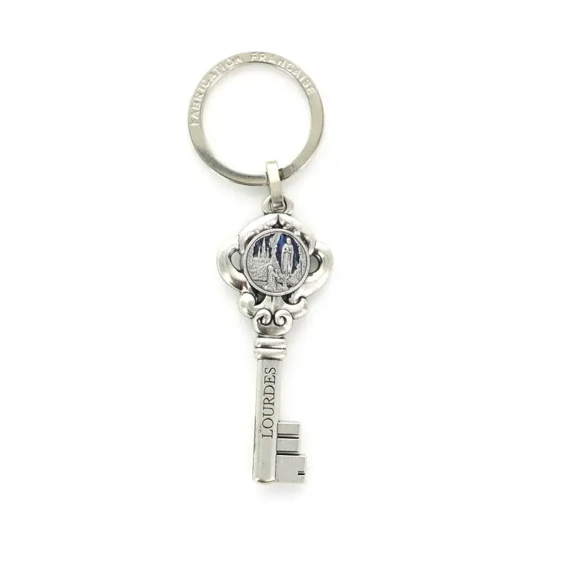 Porte-clé de l'Apparition en forme de clé