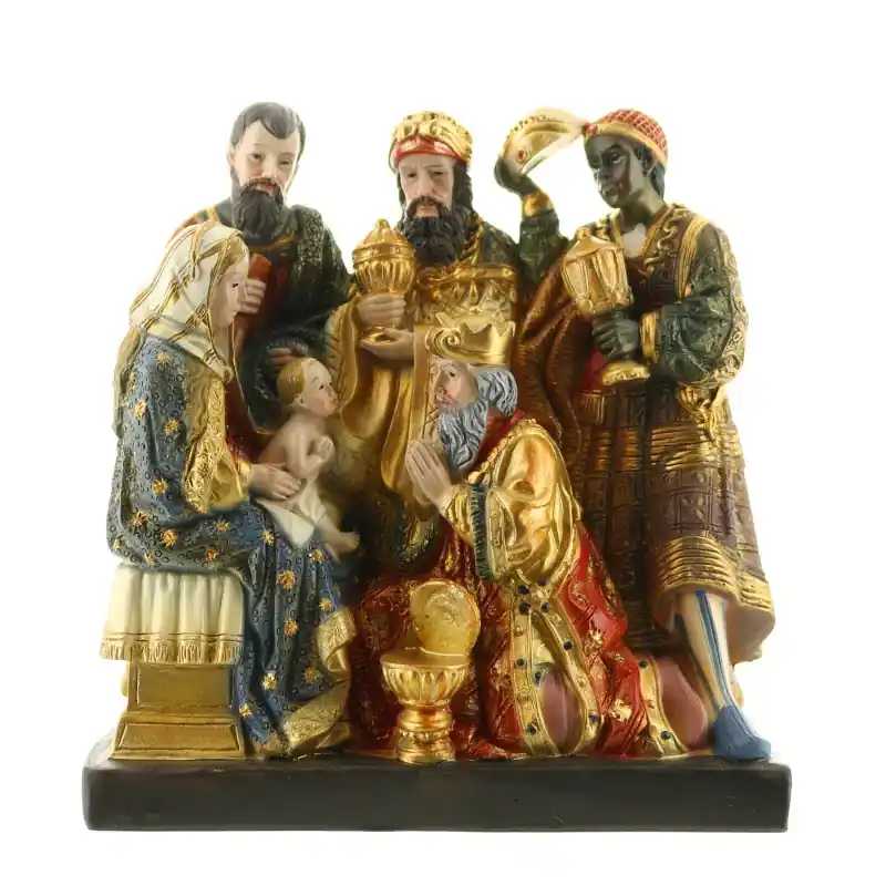 Crèche en résine de 15 cm