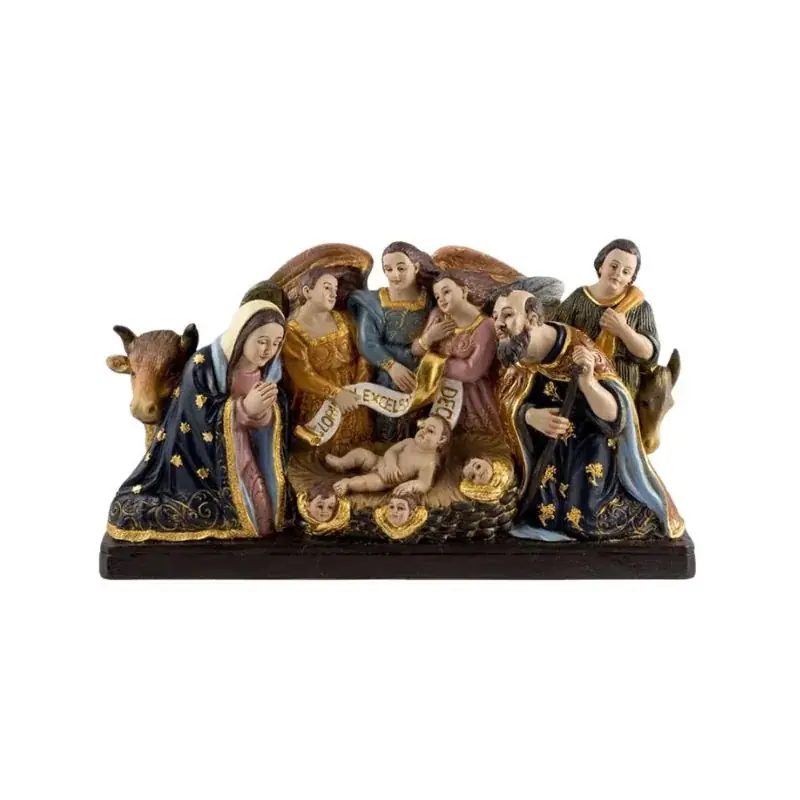 Crèche de Noël inspirée de la Cathédrale de Malaga