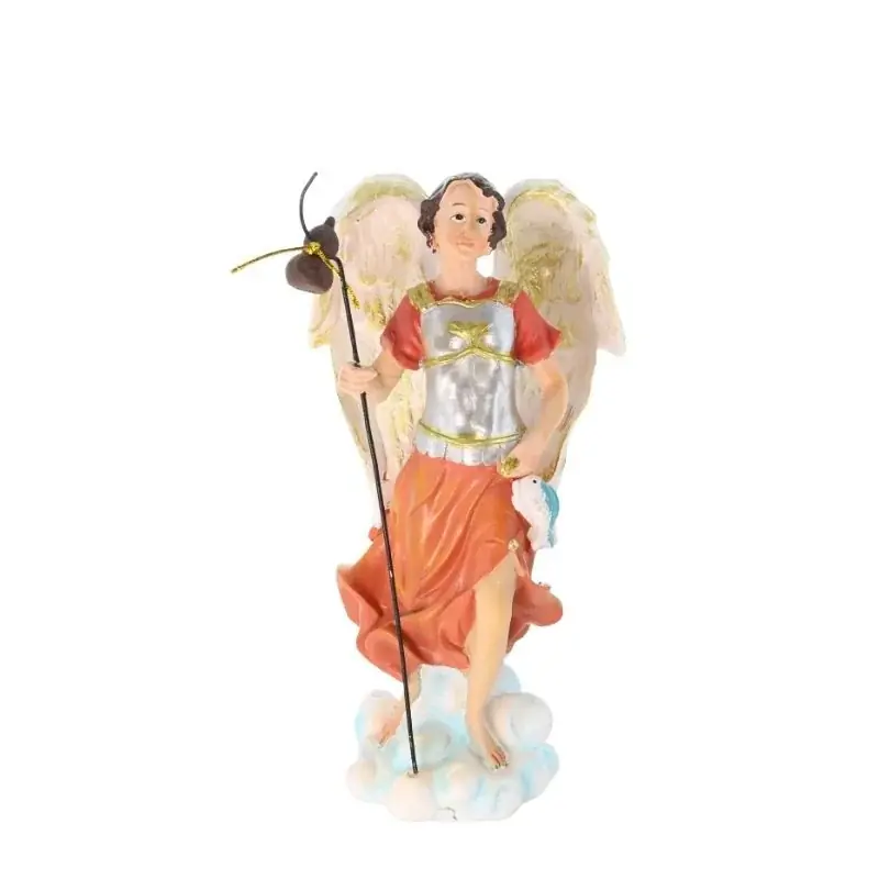 Statue Saint Raphaël en résine 20cm