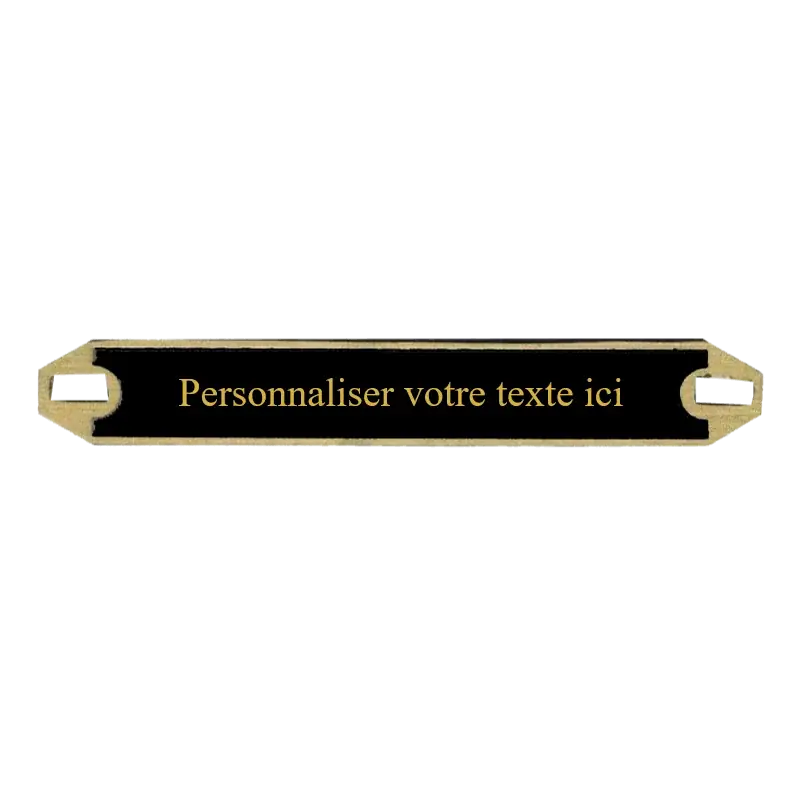 Inter Personnalisable en bronze pour Plaque Funéraire