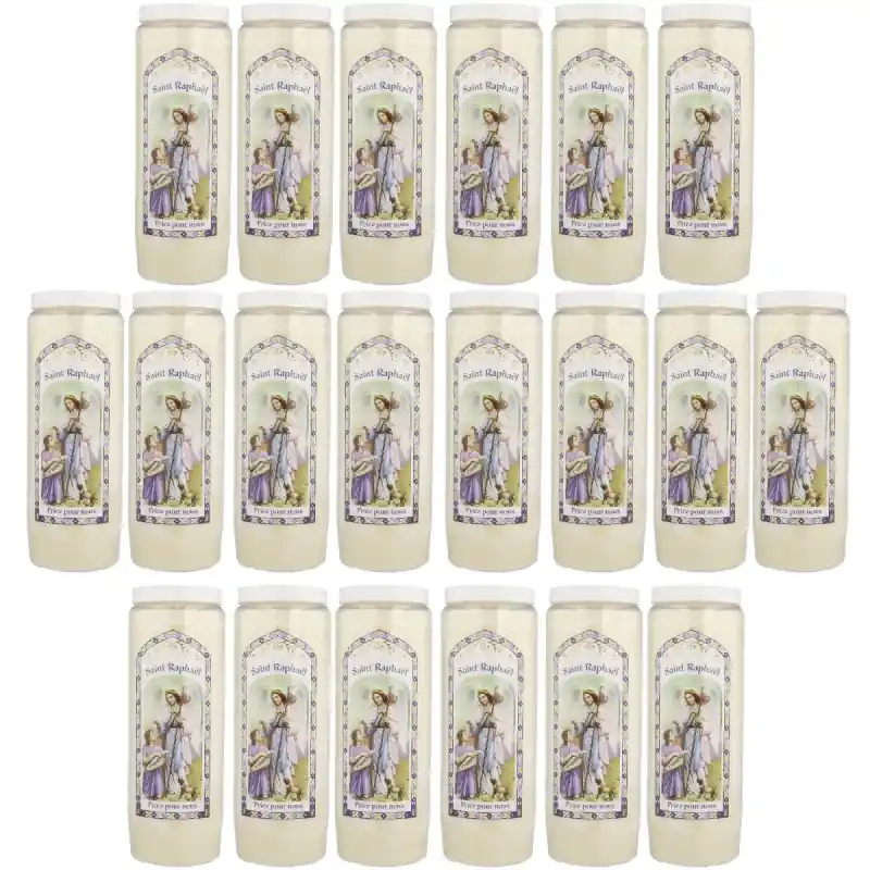 20 Bougies neuvaine Ange Raphaël