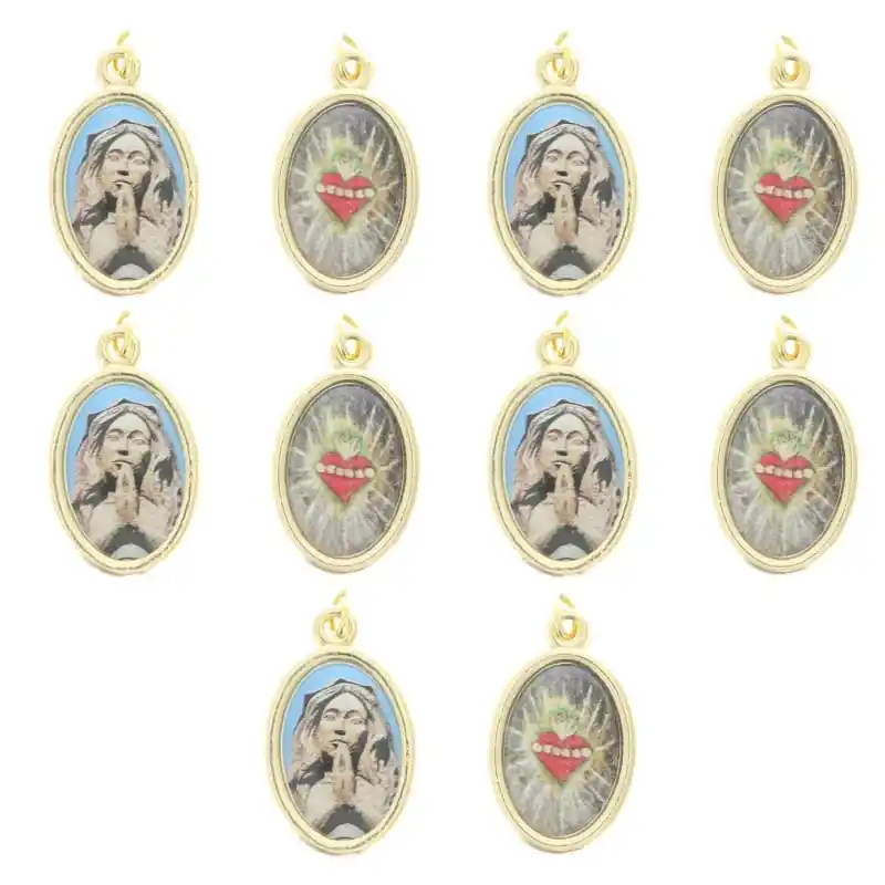 Lot de 10 médailles de Notre Dame d'Artiguelongue