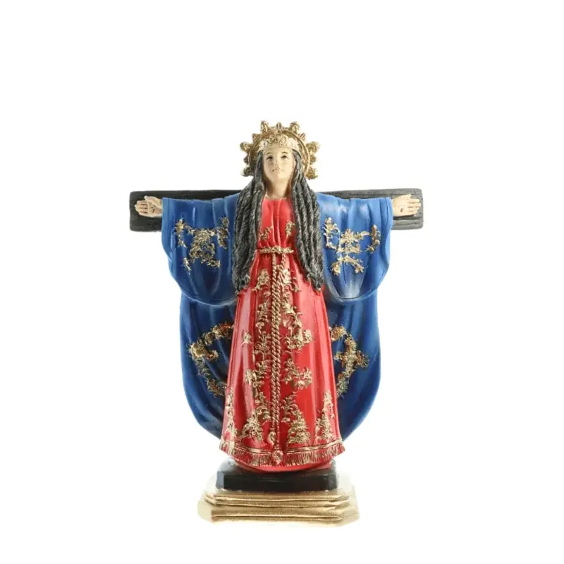 Statue de Santa Librada de 20cm en résine
