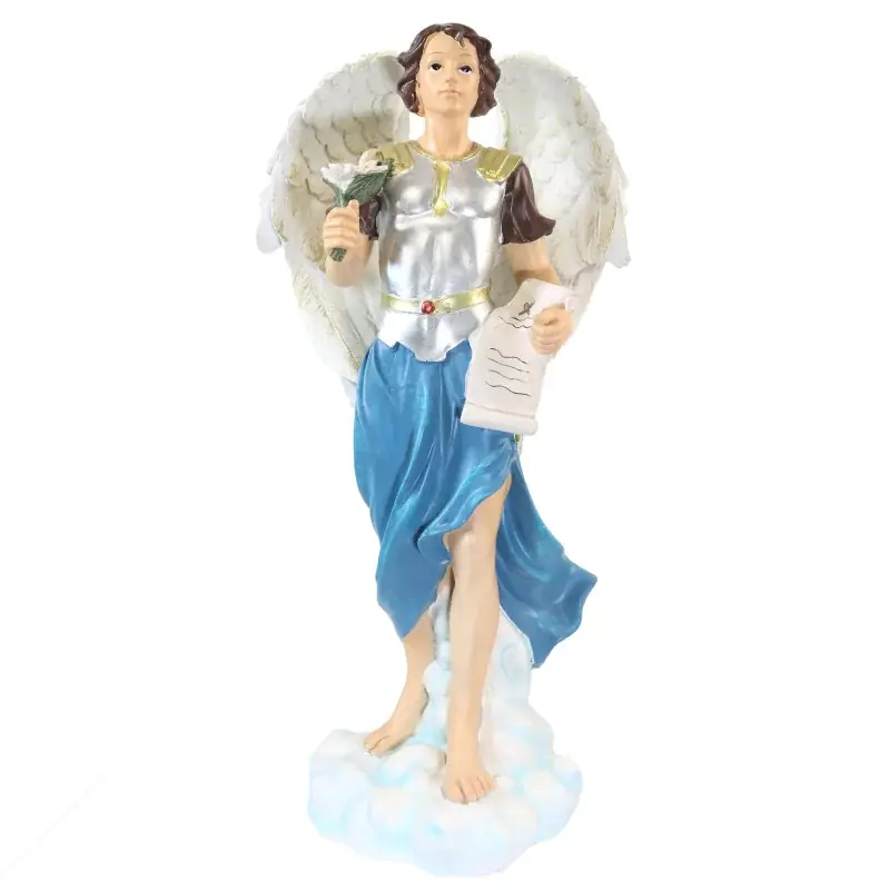 Statue Saint Gabriel de 45cm en résine