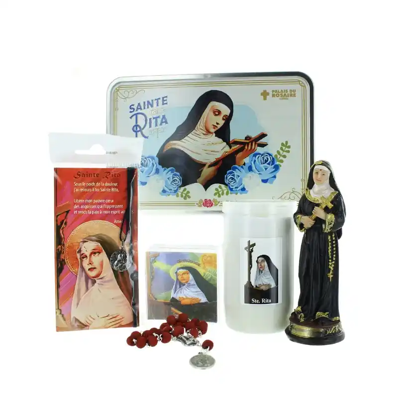 Coffret de Sainte Rita pour les causes désespérées