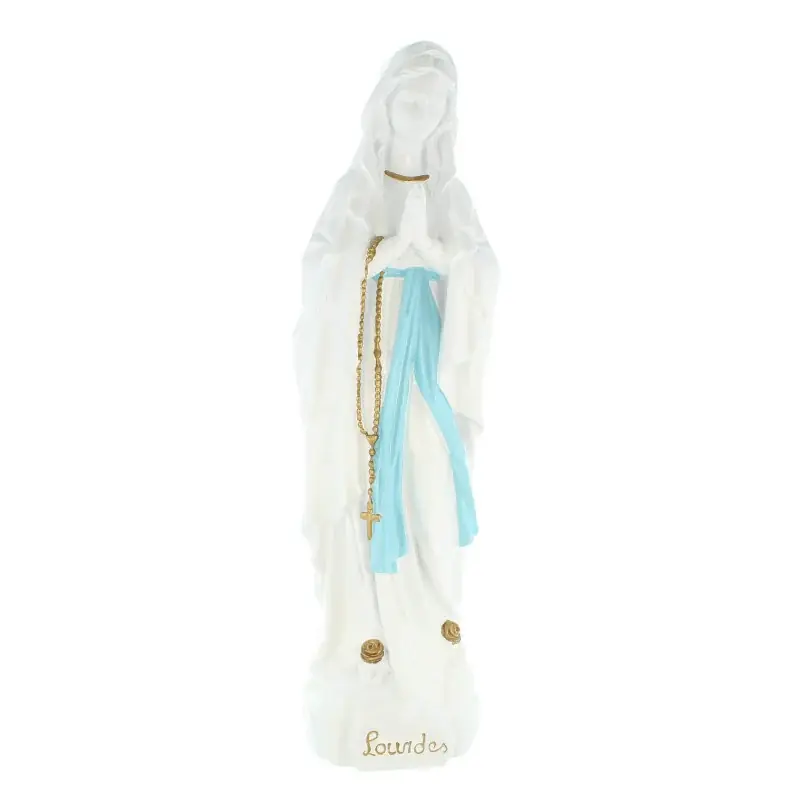 Statue de Notre Dame de Lourdes pour l'extérieur 40cm