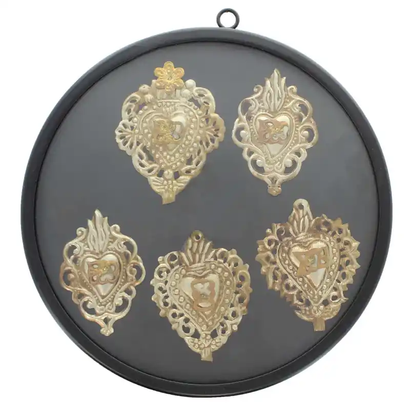 Cadre ex voto rond