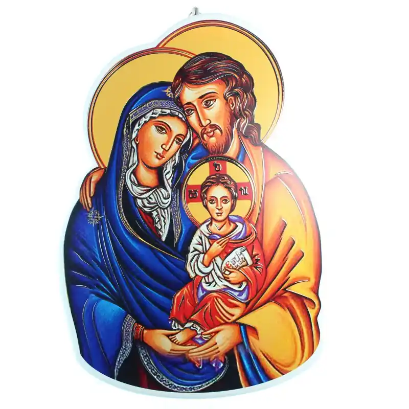 Cadre de la Sainte Famille type icône 20x28cm