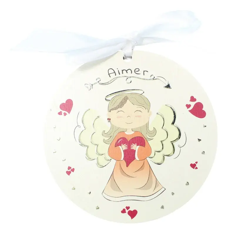 Cadre de Communion en bois pour enfant