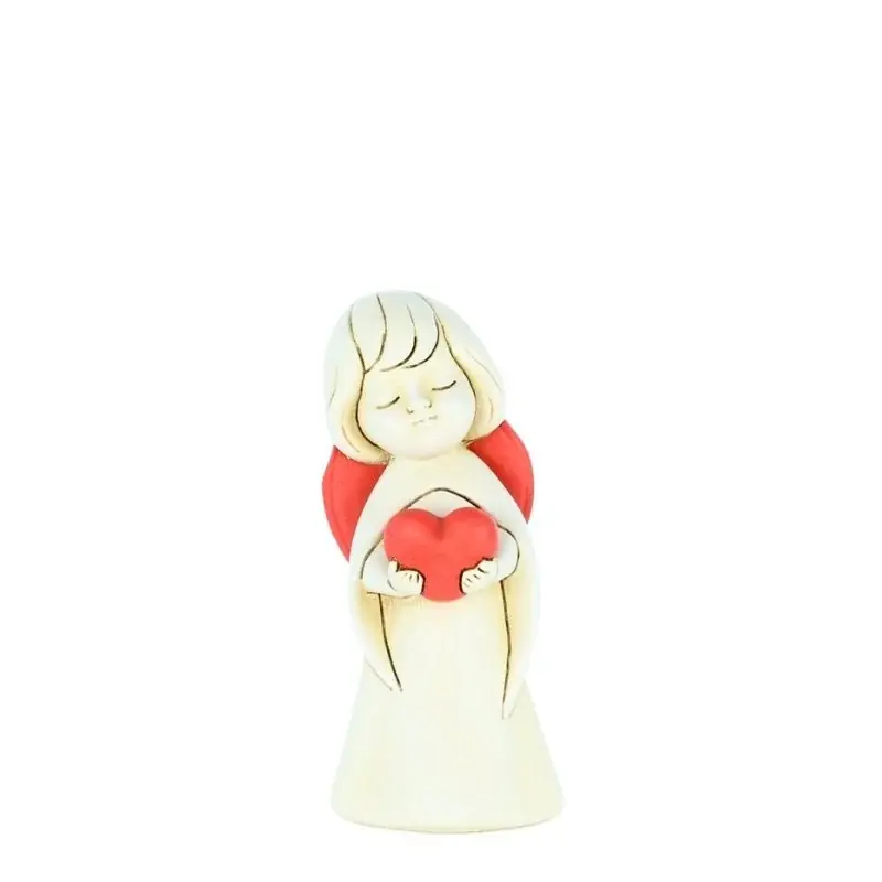 Statue Ange en résine patinée 10cm
