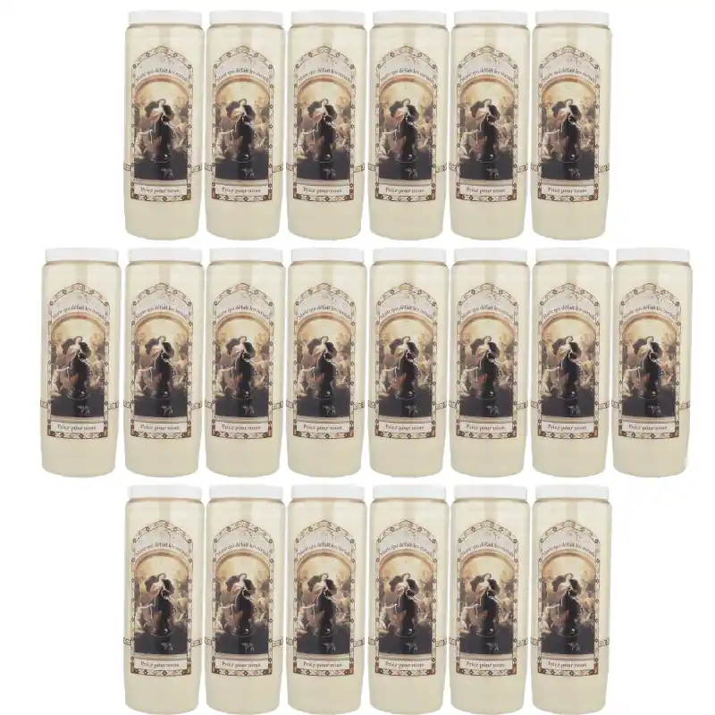 20 Bougies de Neuvaine de Marie qui défait les nœuds avec prières