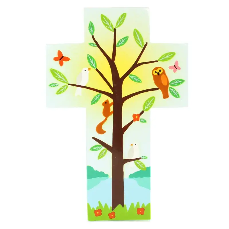 Croix pour enfant Arbre de Vie