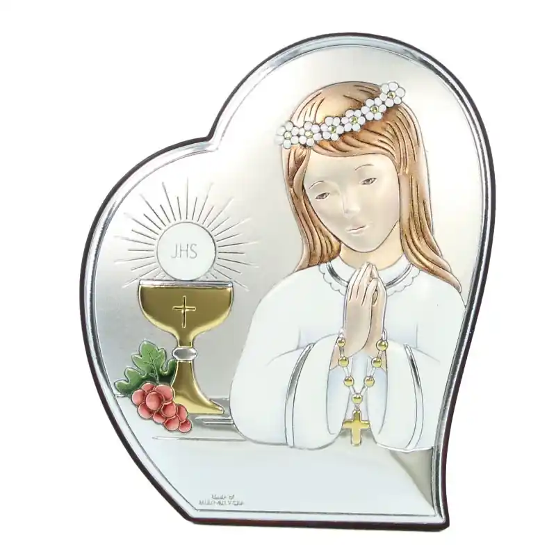 Cadre pour Cadeau de Communion pour Fille 11 cm