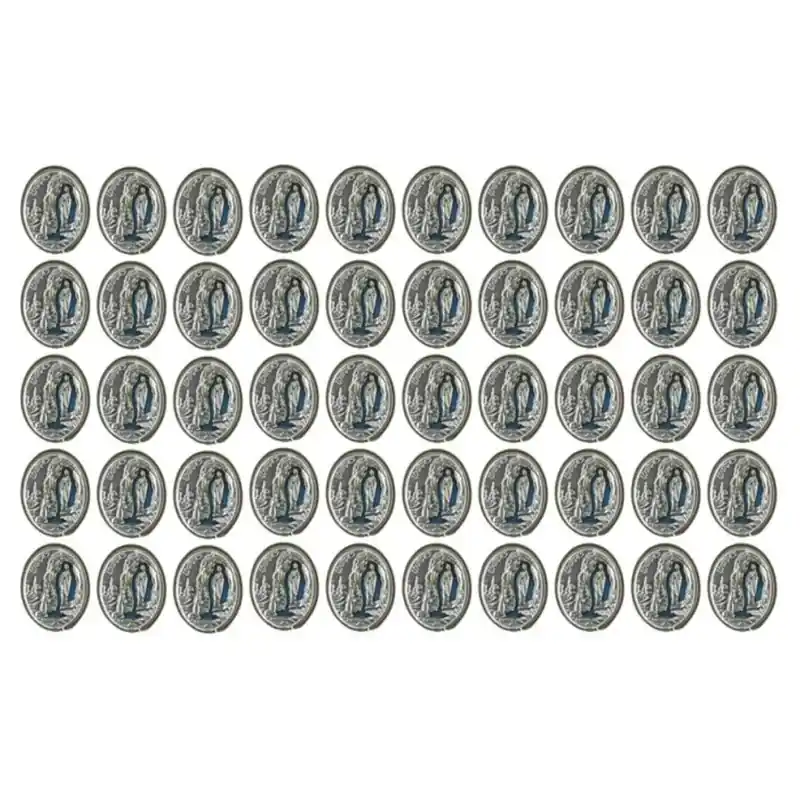 Lot de 50 Pin's Apparition de Lourdes