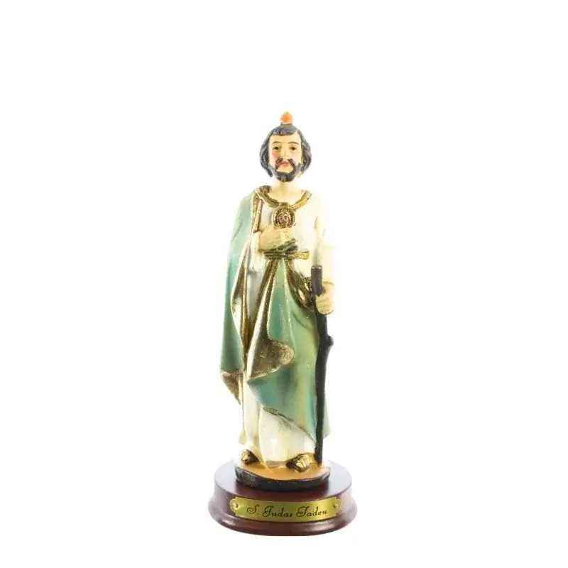 Statue de Saint Jude en résine de 14 cm