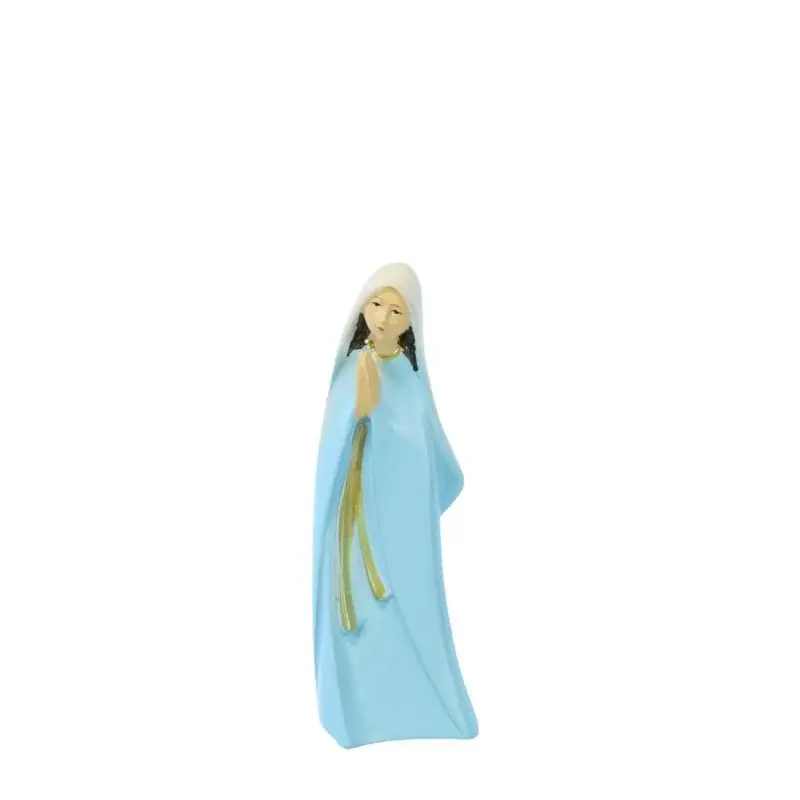 Statue de Notre Dame de Lourdes Moderne de 10cm