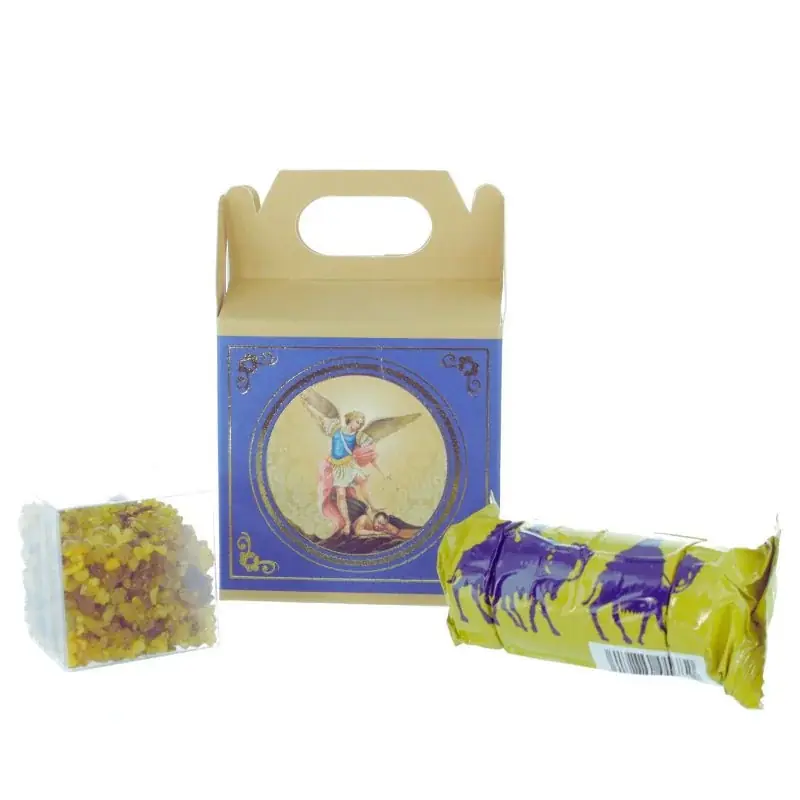 Encens en boite avec charbon Saint Michel senteur Gardenia