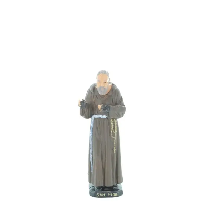 Statue de Padre Pio de 12 cm en résine