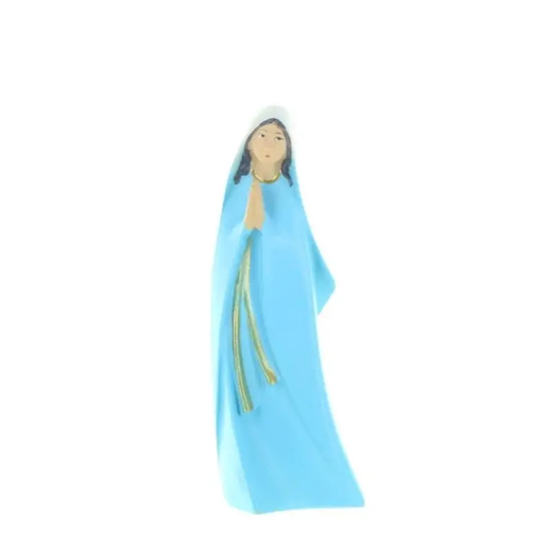 Statue de Notre Dame de Lourdes Moderne de 14cm