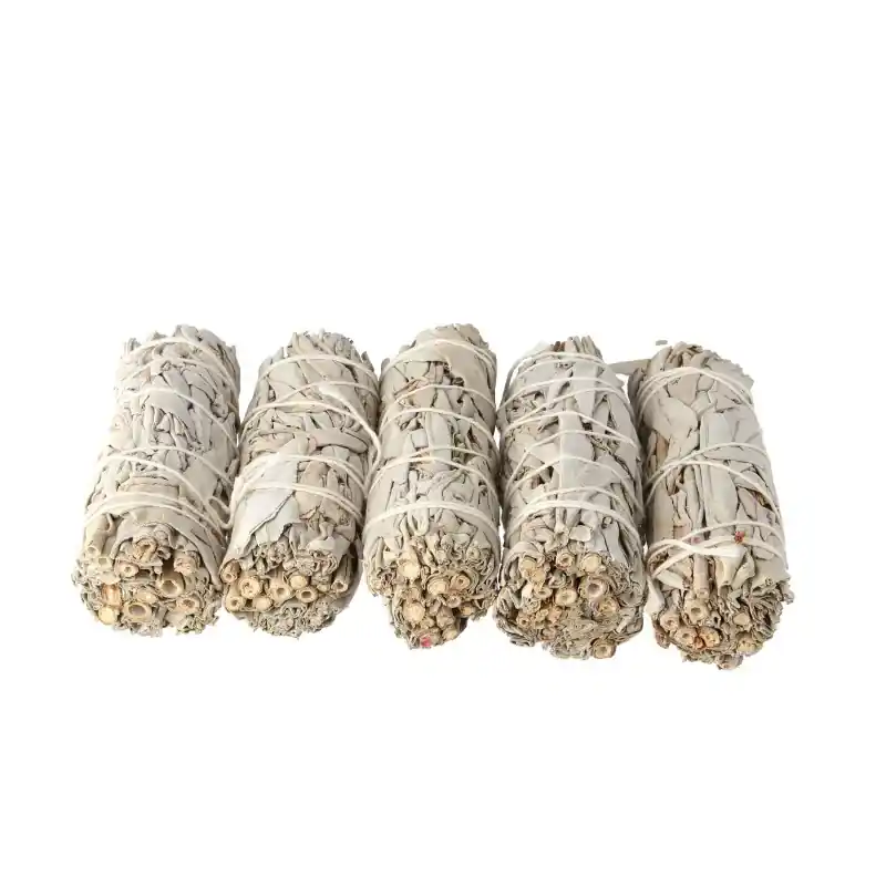 Lot de 5 Bâtons de sauge Blanche