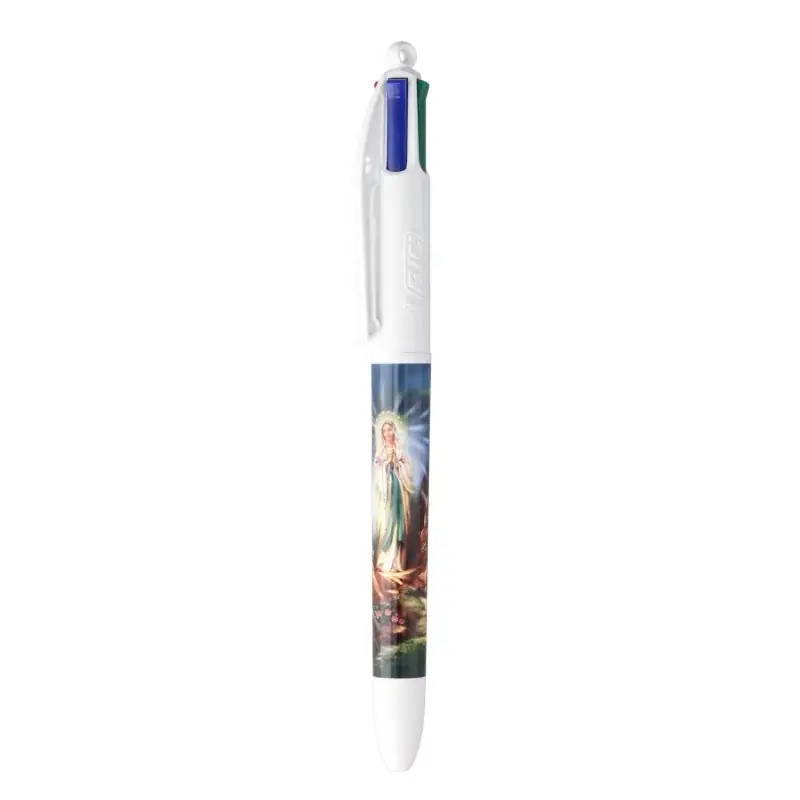 Stylo BIC Apparition de Lourdes- 4 couleurs