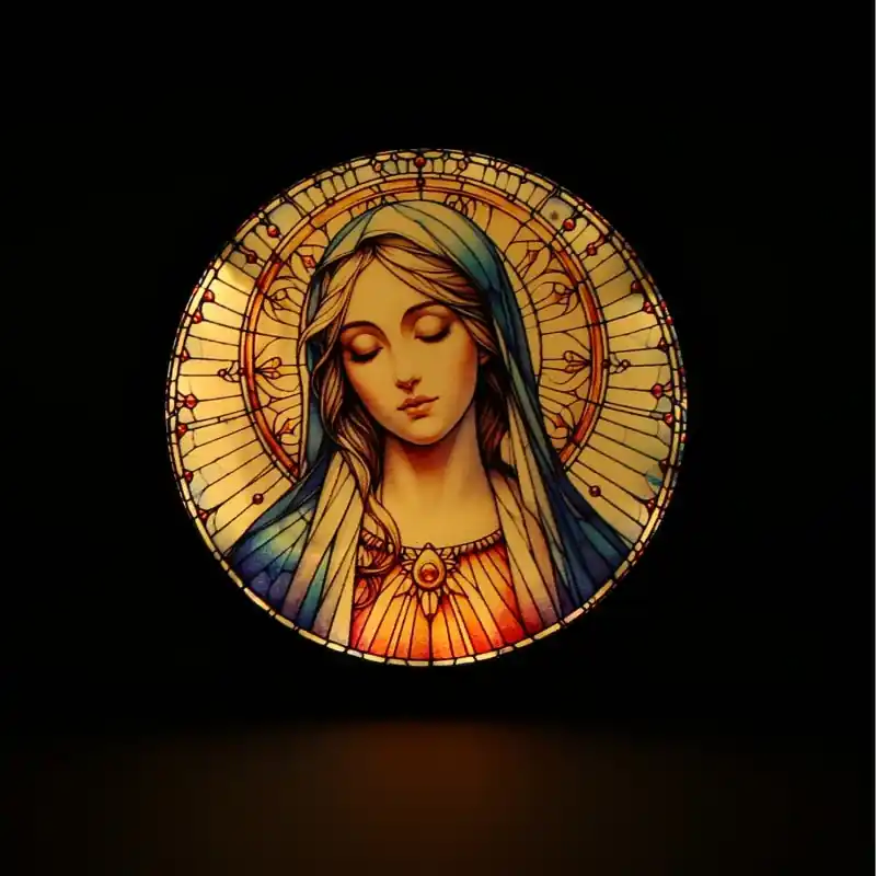 Lampe LED de la Vierge 11cm
