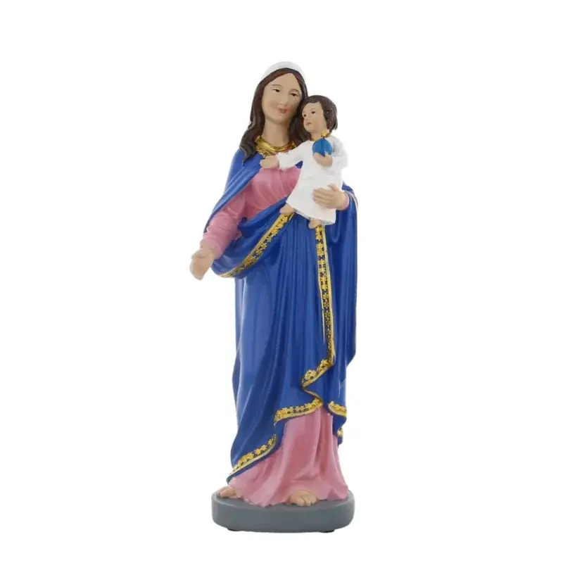 Statue de Vierge à l'enfant Jesus 30 cm