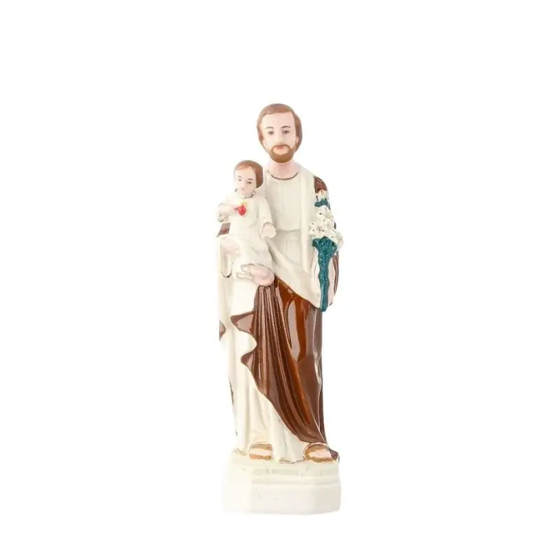 Statue de Saint Antoine de 13cm en porcelaine