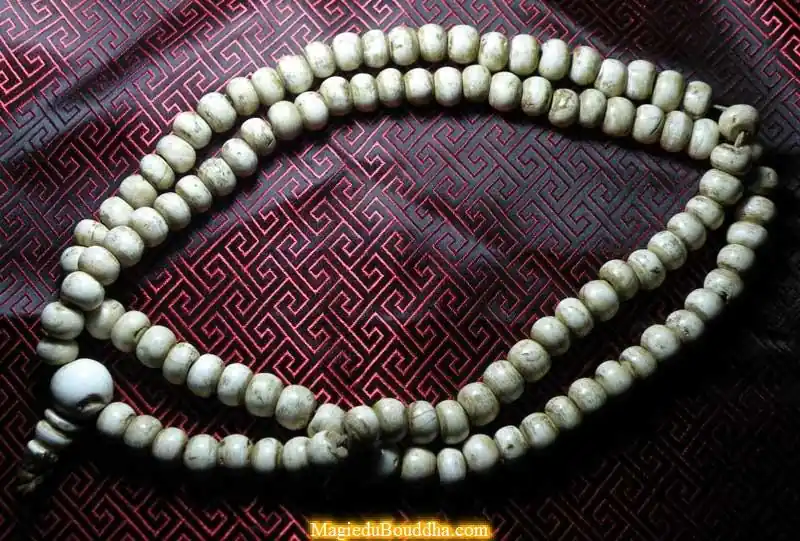 Large Tibetan conch mala