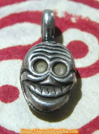 Mala Clip (Mantra Counter) - Tantric Citipati Skull.