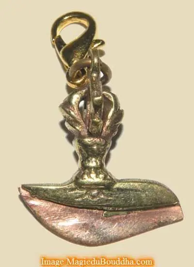 Mantra counter clip for Tibetan mala - "Kartika" model.