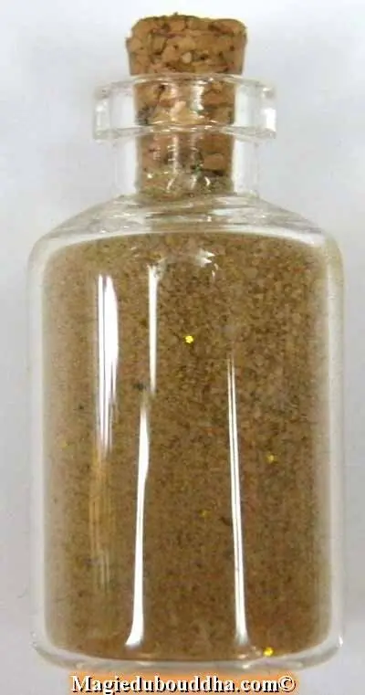 Sand blesses Sai Baramee - Most Venerable LP Hong Promapanyo.