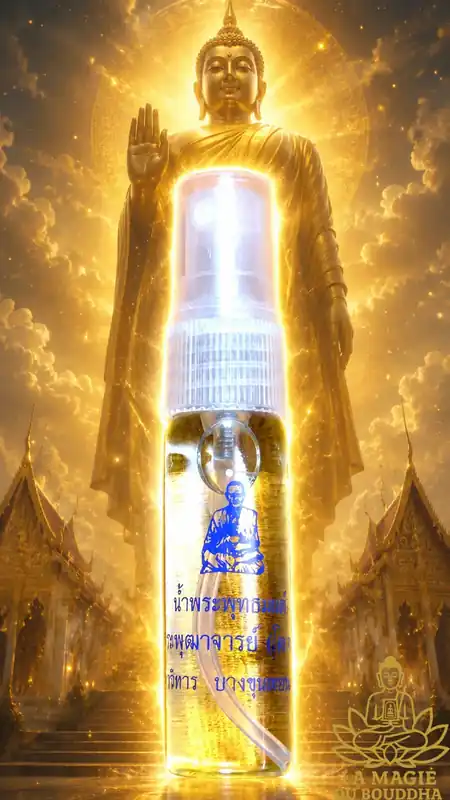 Holy water Nam Mön - Wat Intharam Worawiharn